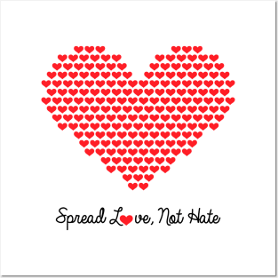 Spread Love Not Hate 2 Gift Posters and Art